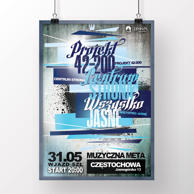 Koncert : Projekt 42-200, Centrum Strona, Wszytsko Jasne [2013]